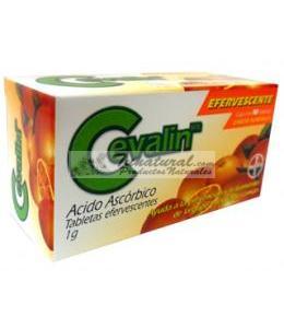 CEVALIN EFERVECENTE SABOR NARANJA 1 G 10 TAB