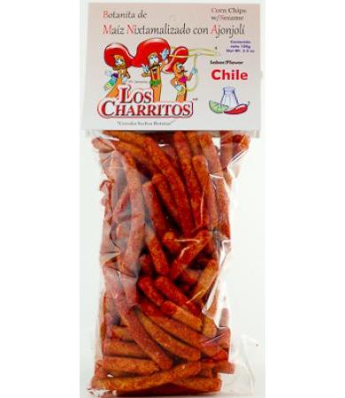CHURRITOS CON CHILE 100 G LOS CHARRITOS C 15