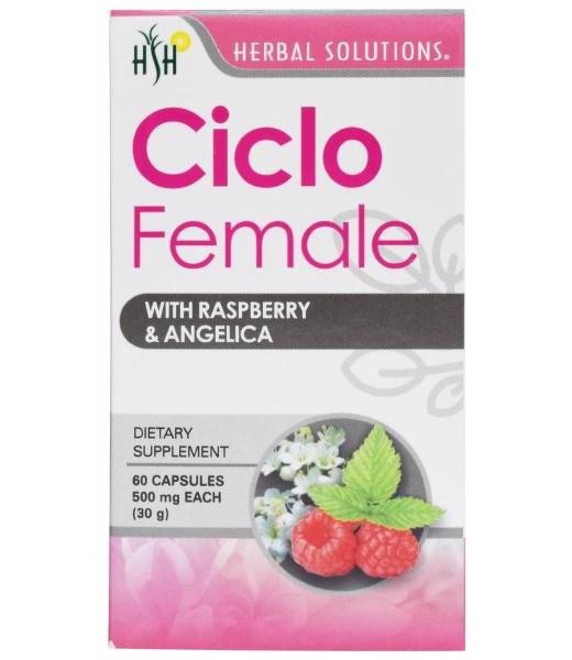 CICLO FEMALE 60 CAP HERBAL SOLUTIONS
