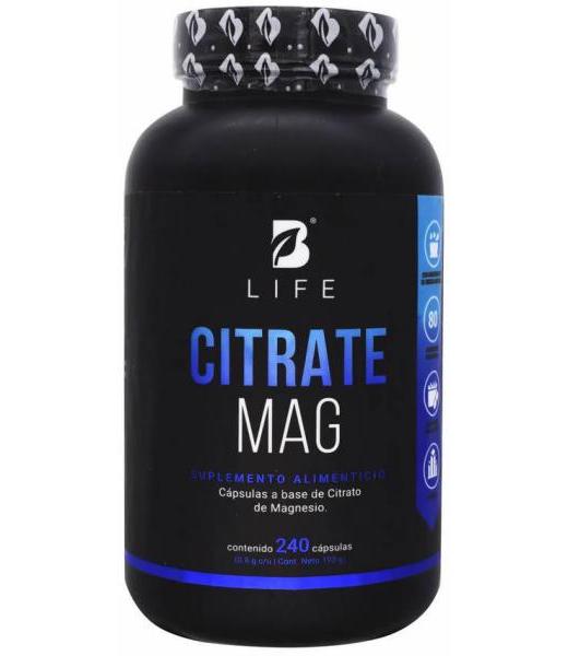 CITRATO DE MAGNESIO 240 CAP BLIFE