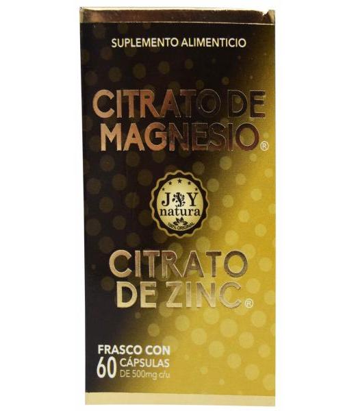 CITRATO DE MAGNESIO Y POTASIO 60 CAP JOY NATURA