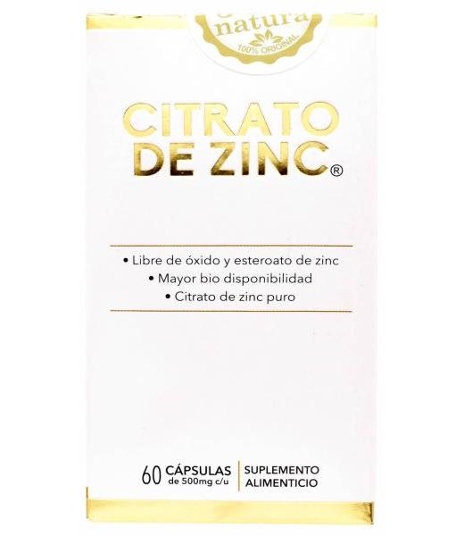 CITRATO DE ZINC 60 CAP JOY NATURA
