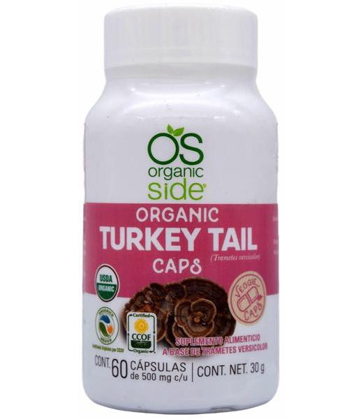 COLA DE PAVO 60 CAP ORGANIC SIDE