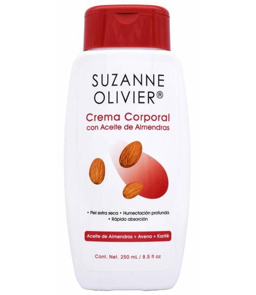 CREMA CORPORAL ACEITE DE ALMENDRAS 250 ML SUZANNE OLIVIER