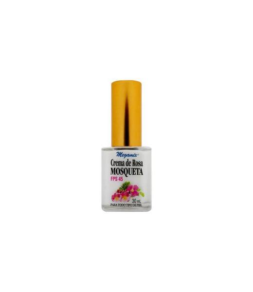 CREMA DE ROSA MOSQUETA FPS45 30 ML PARA TODO TIPO DE PIEL MEGAMIX