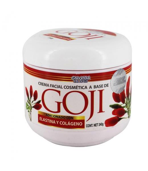 CREMA GOJI FACIAL C ELASTINA Y COLAGENO 240 GR ANTIENVEJECIMIENTO GN+VIDA