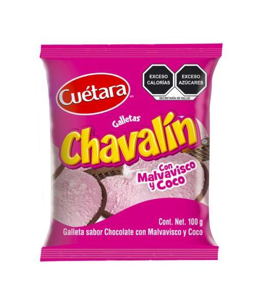 CUETARA GALLETA CHAVALIN CON COCO 100 GR