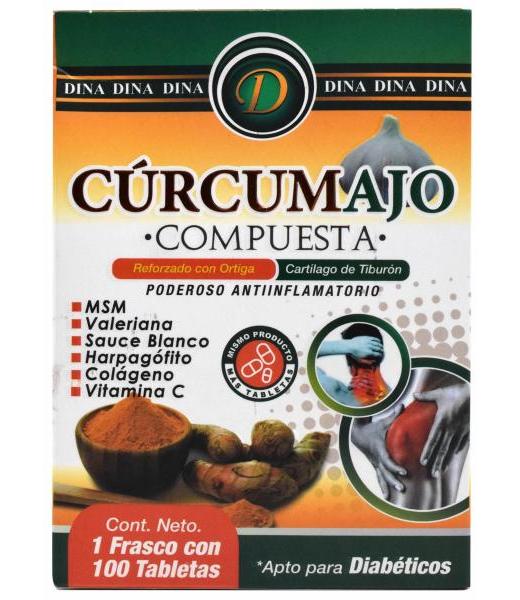 5 AJOS CURCUMA Y JENGIBRE 60 TAB YPENZA