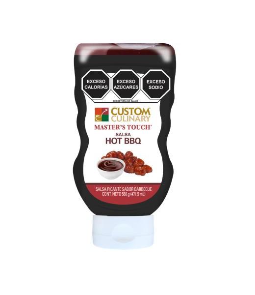 CUSTOM SALSA HOT BBQ 580 GR