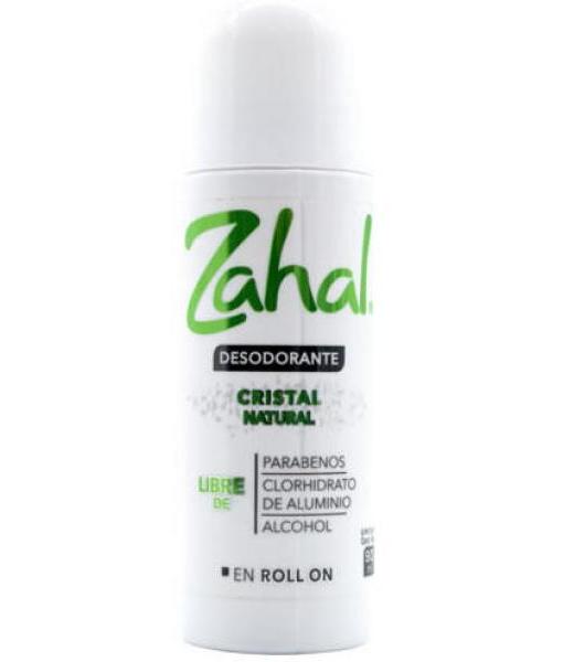 DESODORANTE CRISTAL ROLL ON UNISEX 90ML ZAHAL