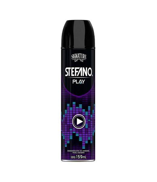DESODORANTE STEFANO SIGNATURE PLAY EN AEROSOL 159 ML
