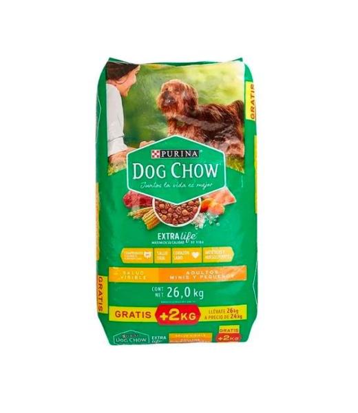 DOG CHOW ADULTOS MINIS Y PEQUEÑOS 26 KG
