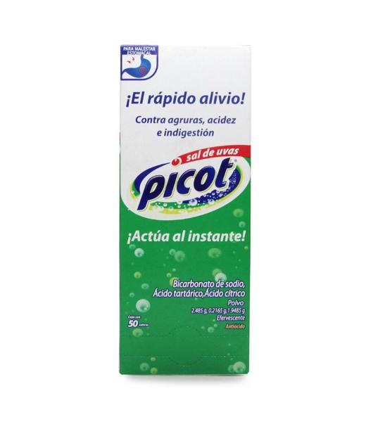 EXHIBIDOR SAL DE UVAS PICOT CON 50 SOBRES