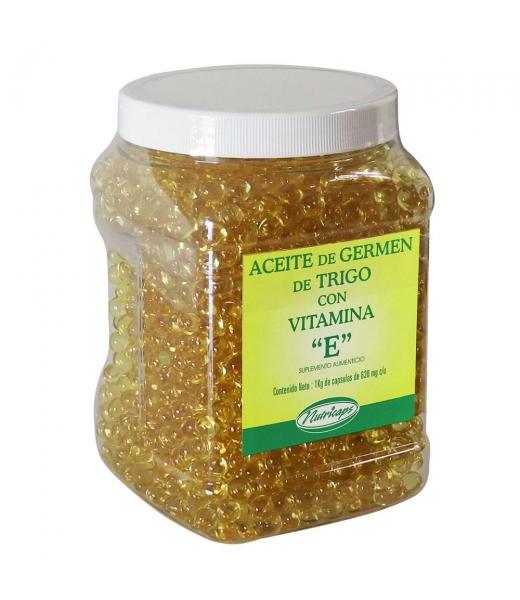 FCO. ACEITE DE GERMEN DE TRIGO CON VITAMINA E 1KG. BIOCAPS