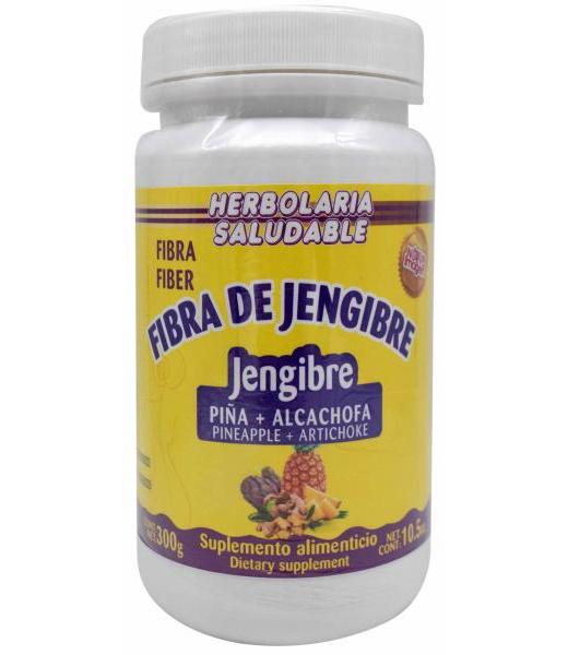 FIBRA DE JENGIBRE 300 G HERBOLARIA SALUDABLE