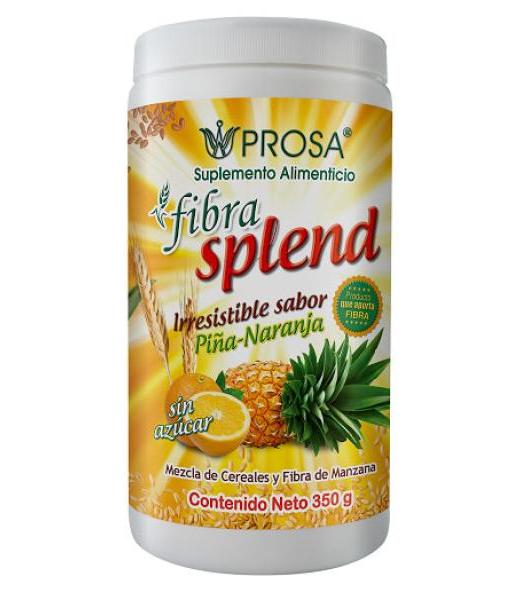 FIBRA SPLEND IRRESISTIBLE SABOR PIÑA-NARANJA SIN AZUCAR 350 GR HA PROSA