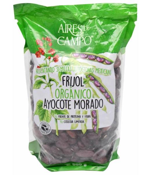 FRIJOL AYOCOTE MORADO 500 G AIRES DE CAMPO