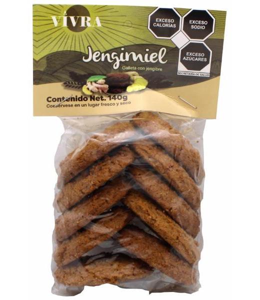 GALLETA JENGIBRE 140 G VIVRA