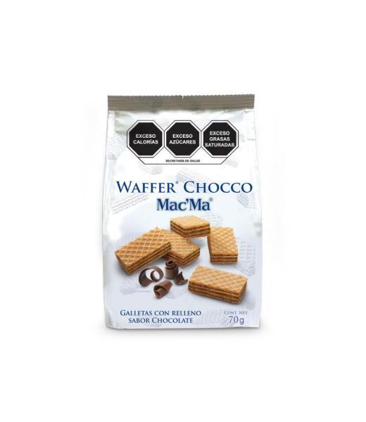 GALLETA MAC MA WAFER CHOCO 70 GR