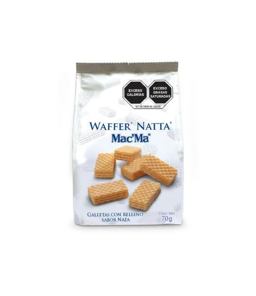 GALLETA MAC MA WAFER NATTA 70 GR