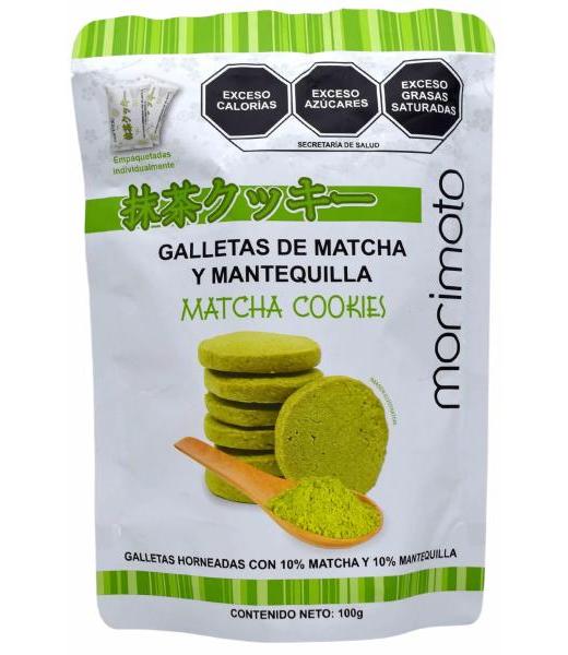 GALLETAS MATCHA MANTEQUILLA 100 G MORIMOTO