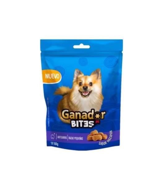 GANADOR BITES ADULTO RAZAS PEQUEÑAS 100 GR