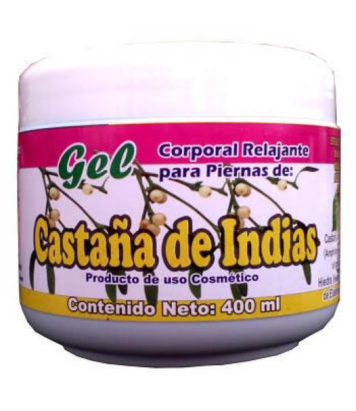 GEL CASTAÑO DE INDIAS 400 ML GEL CORPORAL RELAJANTE NATURA-MUNDO BRAJIM