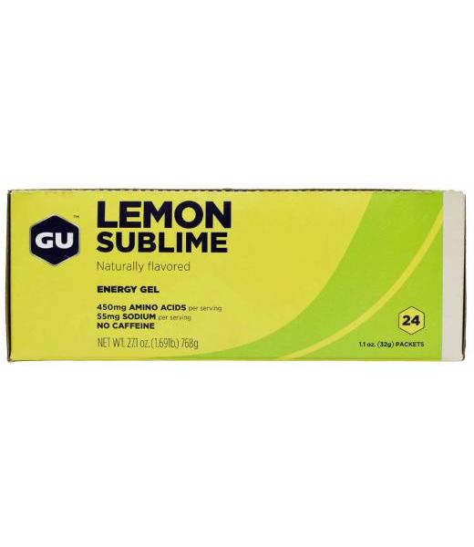 GEL GU ENERGY LIMON 32 G GU P 24