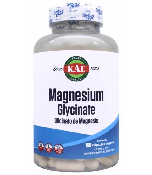 GLICINATO DE MAGNESIO 160 CAP KAL