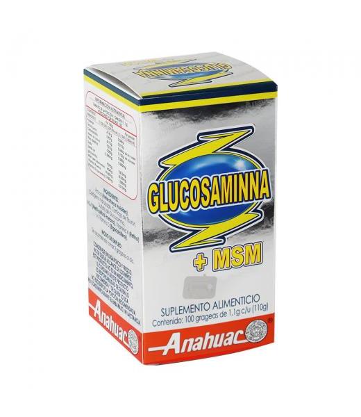 GRAG. GLUCOSAMINA + MSM C 100 ANAHUAC