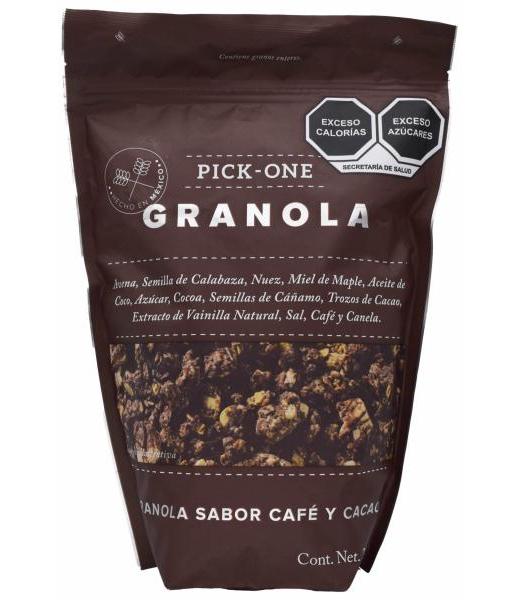 GRANOLA CAFE CACAO 300 G PICK ONE