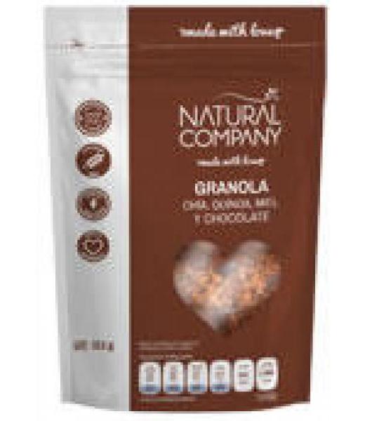 GRANOLA GOURMET QUINOA CHOCOLATE 312 G NATURAL COMPANY