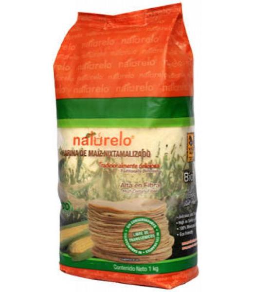 HARINA DE MAIZ NIXTAMALIZADO 1 KG NATURELO