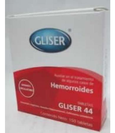 HEMORROIDES 44 150 GLOBULOS GLISER