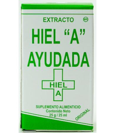 HIEL AYUDADA EXTRACTO 25 ML LABORATORIOS HIEL A