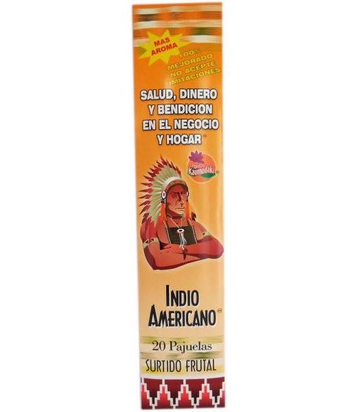 INCIENSO 7 GOTAS DE SUERTE INCIENSO INDIO AMERICANO