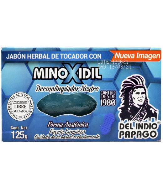 LIBERMAN SHAMPOO PARA CABELLO Y BARBA MINOXIDIL AL 1% ACEITE DE B MEGAMIX