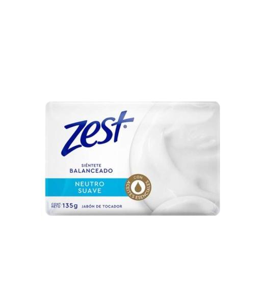 JABON ZEST NEUTRO DE TOCADOR 135 GR