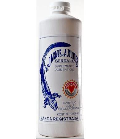 JARABE AJOLOTES SERRANO 500 ML JARABE DE AJOLOTES