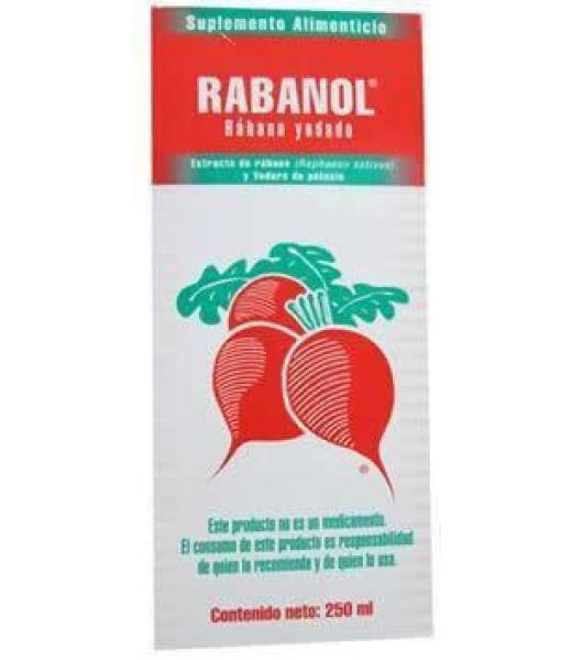 JARABE DE RABANOL 250 ML RABANOL