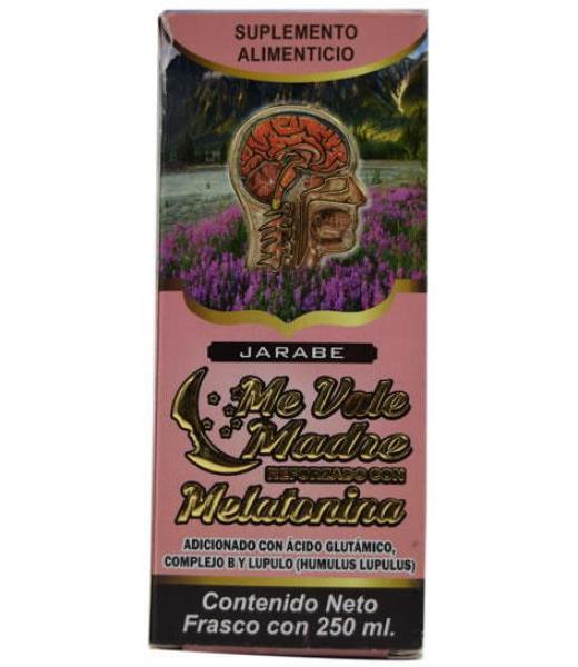 JARABE ME VALE MADRE CON MELATONINA 250 ML NUTRIMED