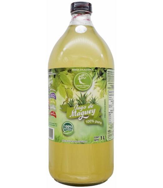 JUGO DE MAGUEY 1 L VERDE SANTO