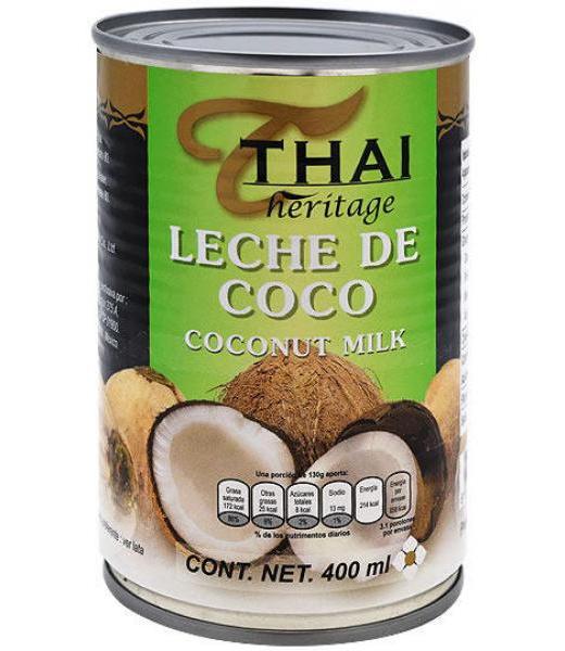 LECHE DE COCO 400 ML THAI HERITAGE