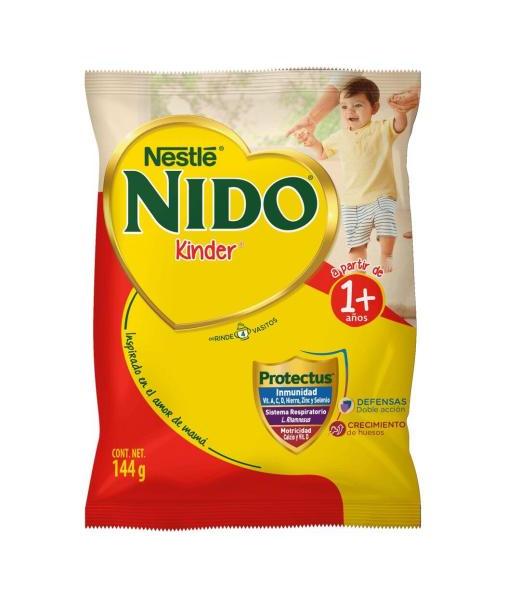 LECHE EN POLVO NIDO KINDER 144 GR