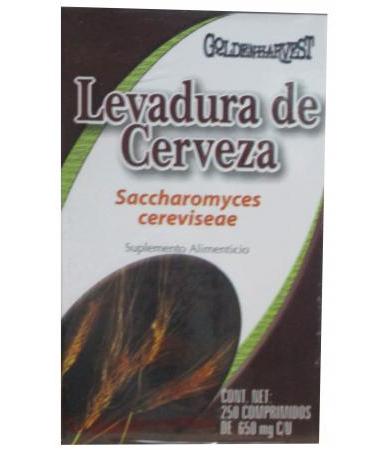 LEVADURA DE CERVEZA 250 TAB GOLDEN HARVEST