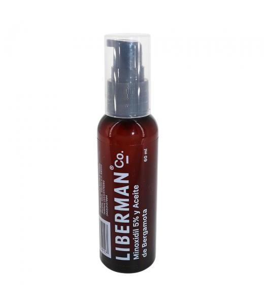 LIBERMAN SHAMPOO PARA CABELLO Y BARBA MINOXIDIL AL 1% ACEITE DE B MEGAMIX