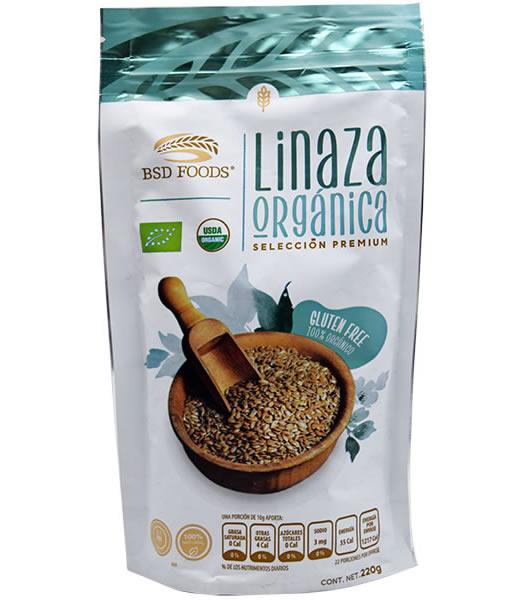LINAZA ORGANICA 220 G BSD FOODS