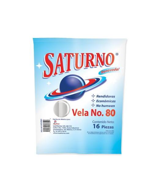 LUZ ETERNA VELADORAA SATURNO #80