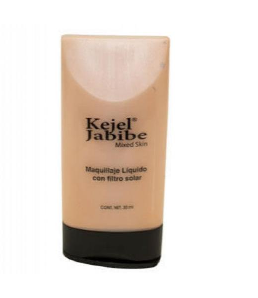 MAQUILLAJE LIQUIDO KEJEL JABIBE NATURAL BEIGE 38 G UNA MARAVILLA