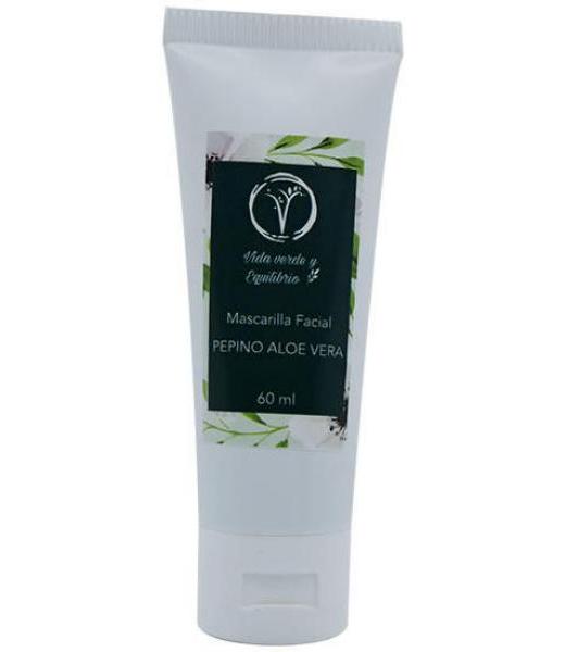 MASCARILLA DE PEPINO ALOE VERA 60 G VIDA VERDE Y E.